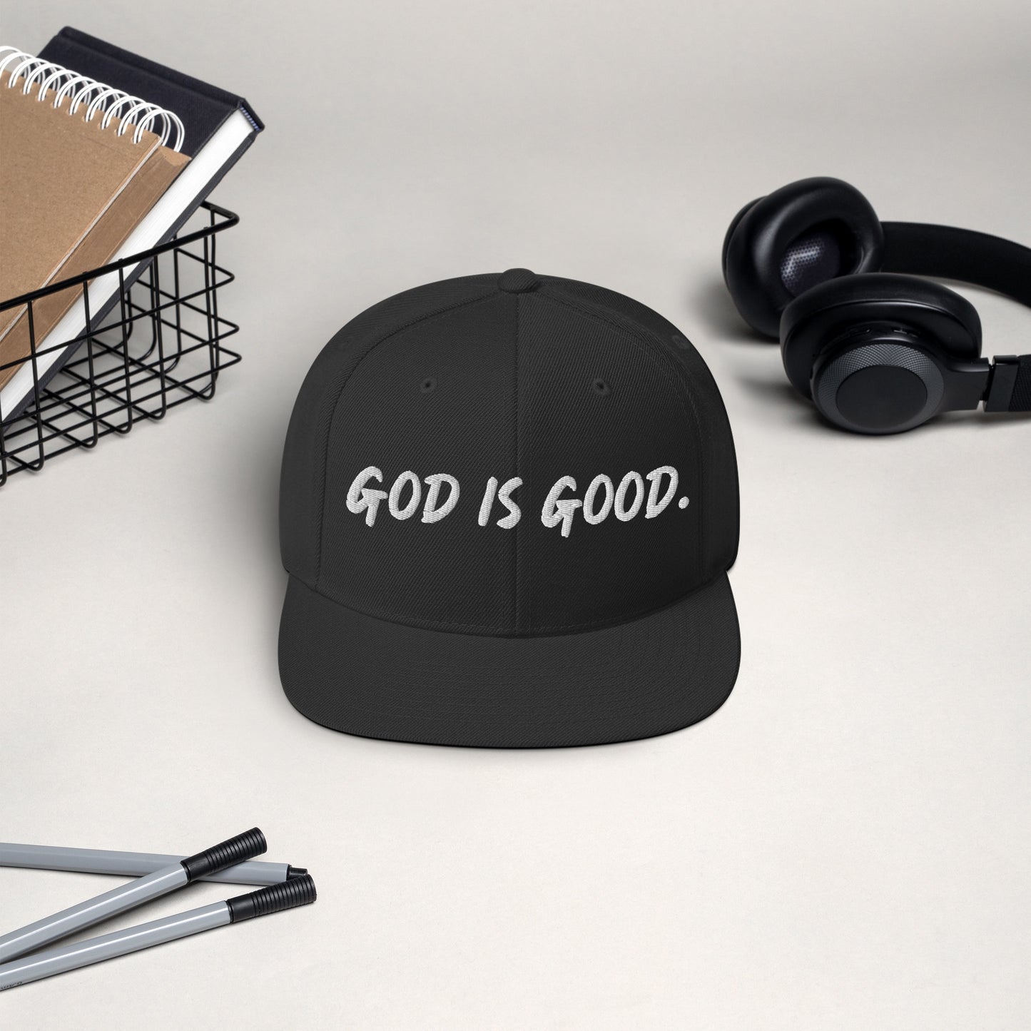 God is Good Snapback Hat - Quall Co