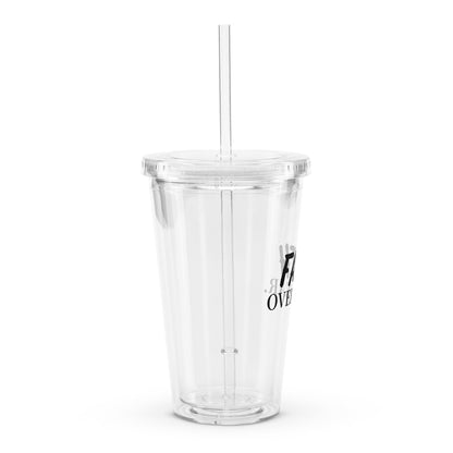 Faith over Fear Plastic Tumbler - Quall Co