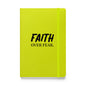 Faith over Fear Hardcover Notebook - Quall Co