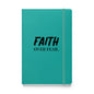 Faith over Fear Hardcover Notebook - Quall Co