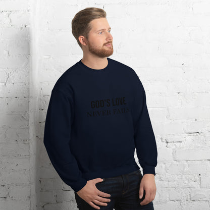 "God's Love" Unisex Sweatshirt - Embrace Divine Warmth - Quall Co