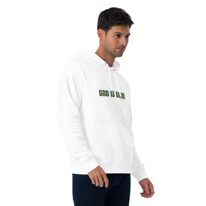 God is Good Green Print Unisex Hoodie - Quall Co