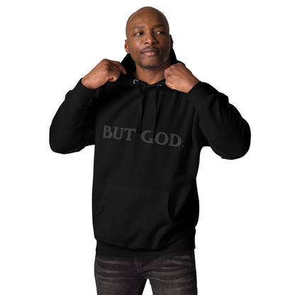 "But God" Adult Fleece Hoodie – Bold Faith, Everyday Comfort - Quall Co