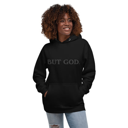 "But God" Adult Fleece Hoodie – Bold Faith, Everyday Comfort - Quall Co