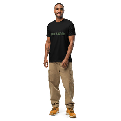 "God is Good" Green Print Unisex T-Shirt - Quall Co