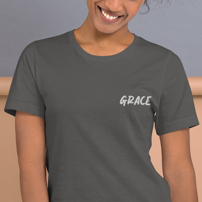 "GRACE" Unisex T-Shirt - The Perfect Blend of Comfort and Style - Quall Co