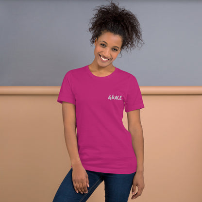 "GRACE" Unisex T-Shirt - The Perfect Blend of Comfort and Style - Quall Co