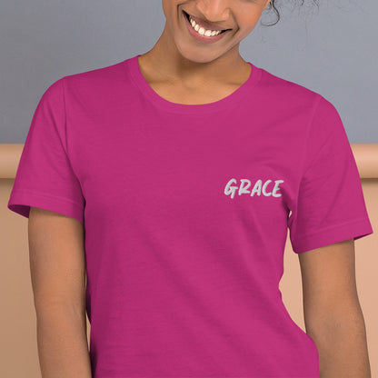 "GRACE" Unisex T-Shirt - The Perfect Blend of Comfort and Style - Quall Co