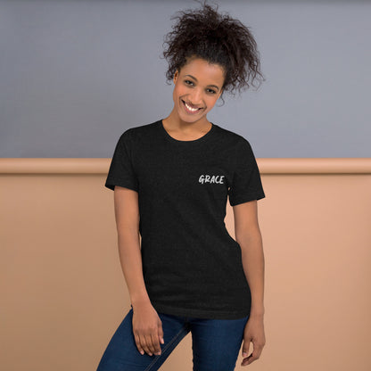 "GRACE" Unisex T-Shirt - The Perfect Blend of Comfort and Style - Quall Co