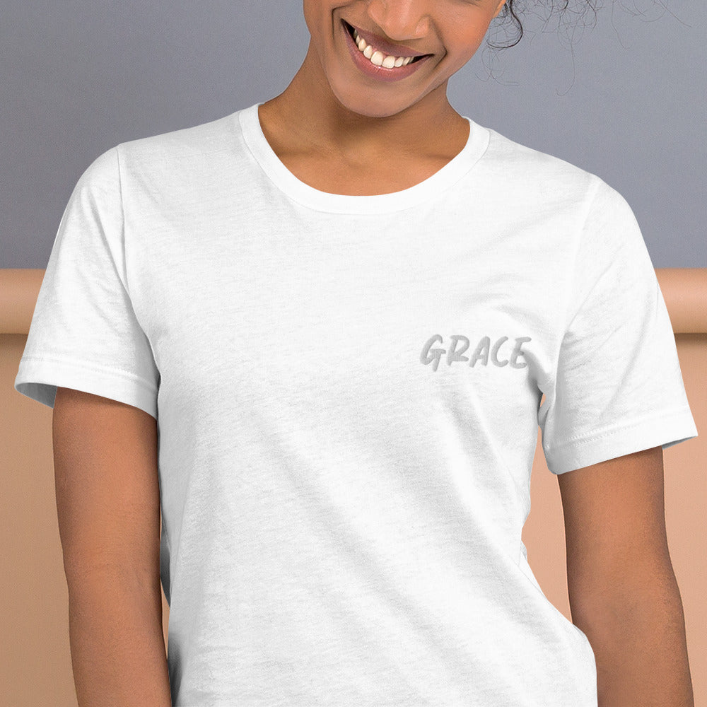 "GRACE" Unisex T-Shirt - The Perfect Blend of Comfort and Style - Quall Co