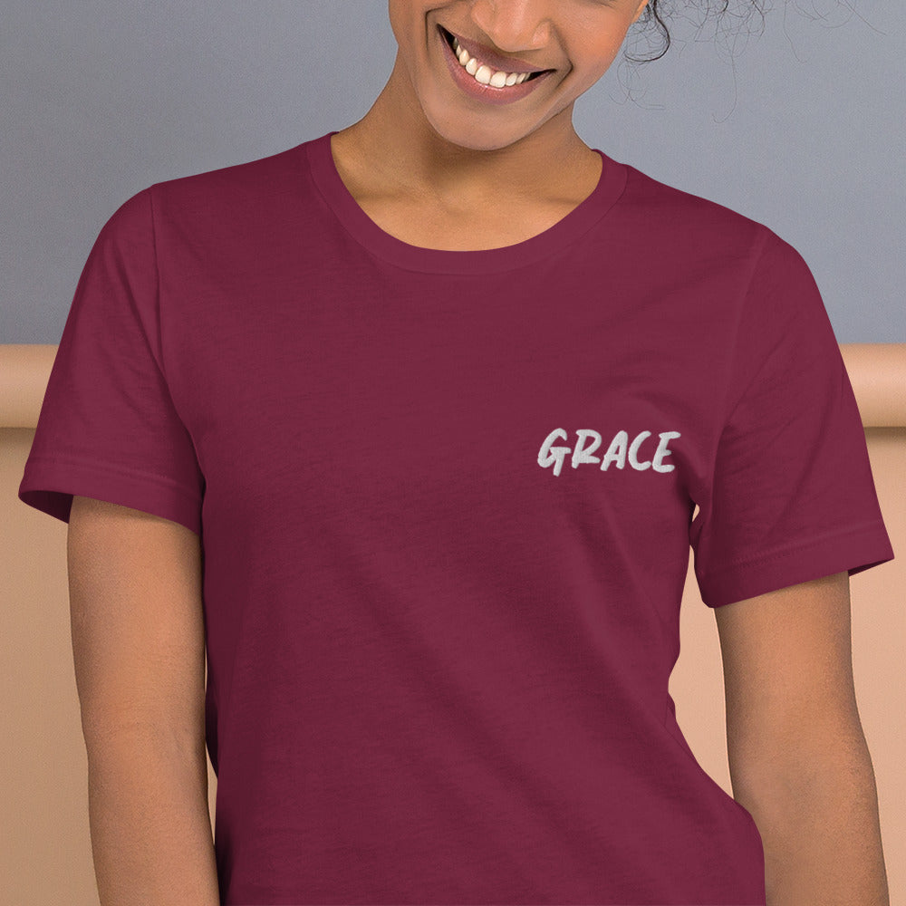 "GRACE" Unisex T-Shirt - The Perfect Blend of Comfort and Style - Quall Co