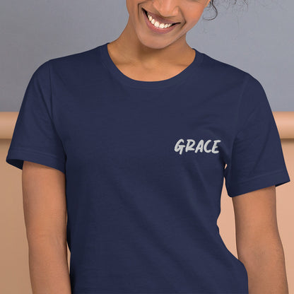 "GRACE" Unisex T-Shirt - The Perfect Blend of Comfort and Style - Quall Co