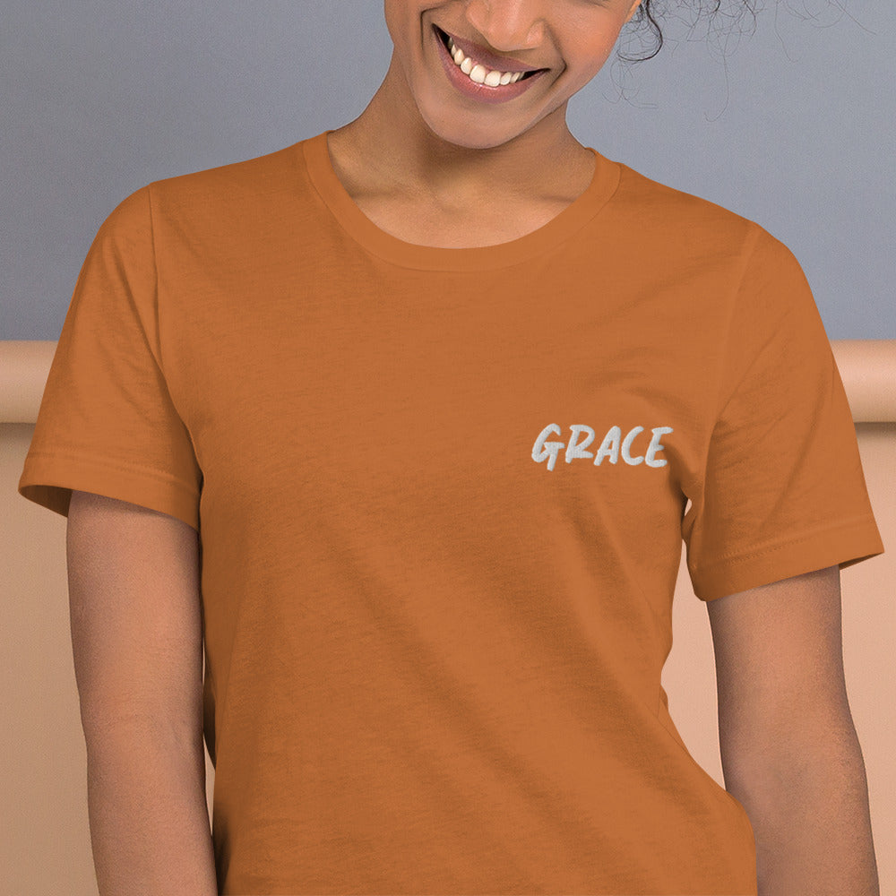 "GRACE" Unisex T-Shirt - The Perfect Blend of Comfort and Style - Quall Co