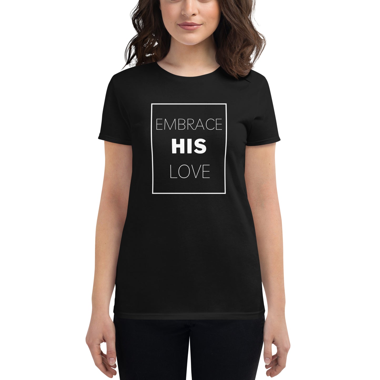 'Embrace His Love' Women's Short Sleeve T-Shirt - Quall Co