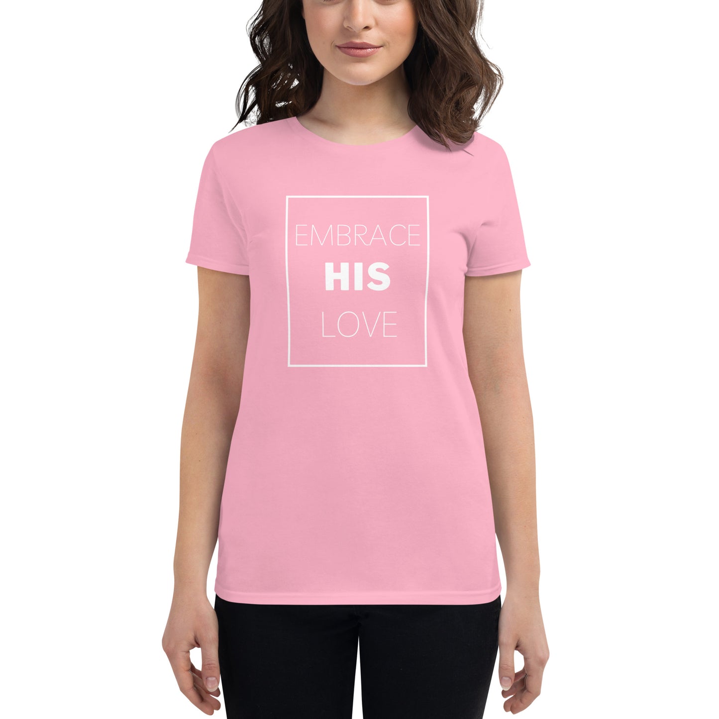 'Embrace His Love' Women's Short Sleeve T-Shirt - Quall Co