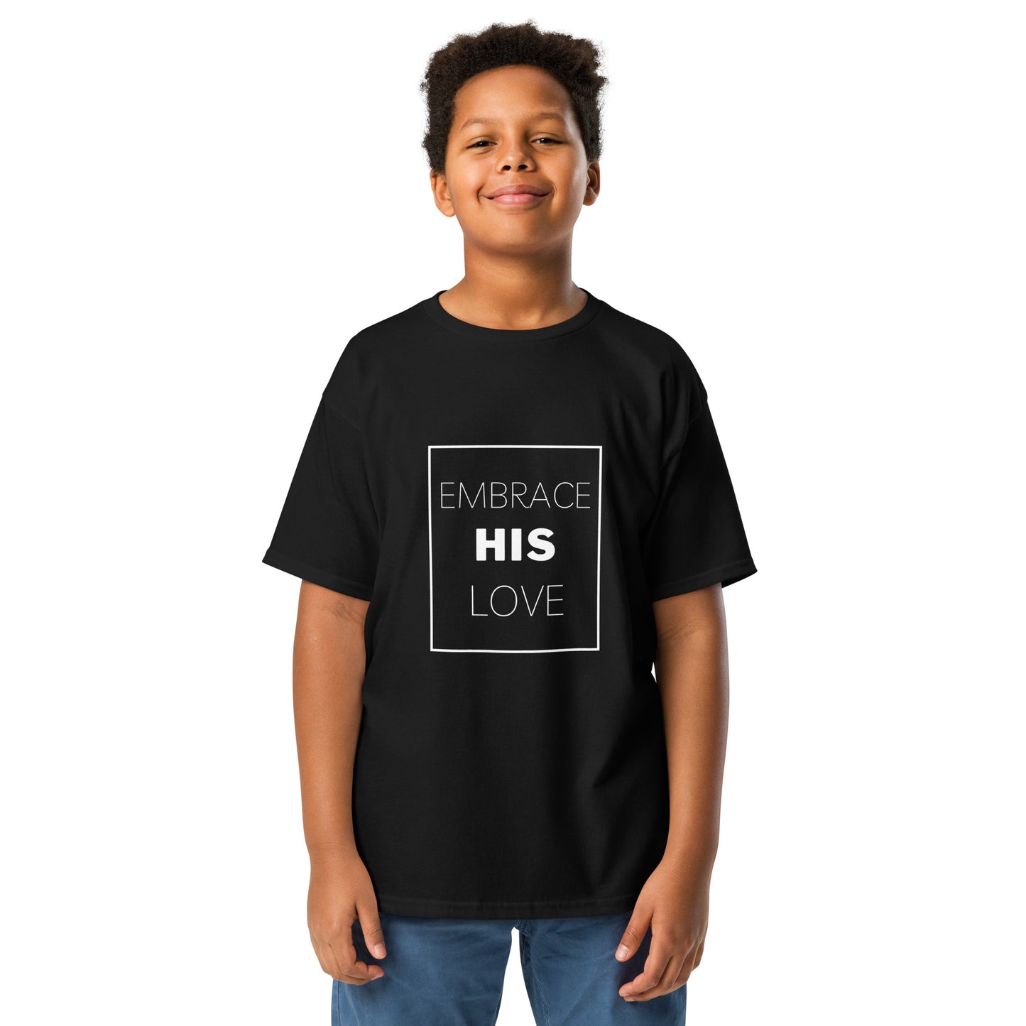 'Embrace His Love' Youth Classic Tee - Quall Co