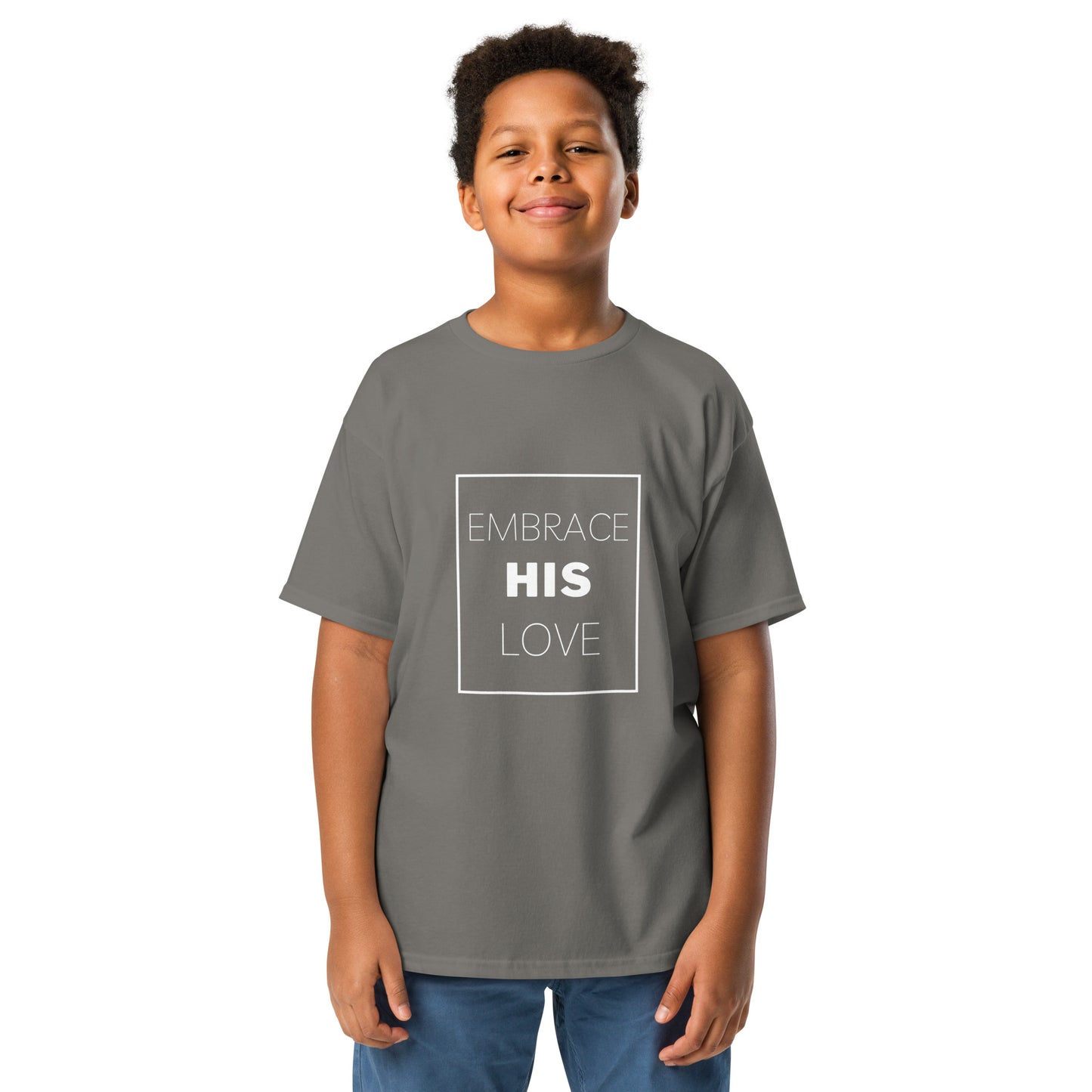 'Embrace His Love' Youth Classic Tee - Quall Co