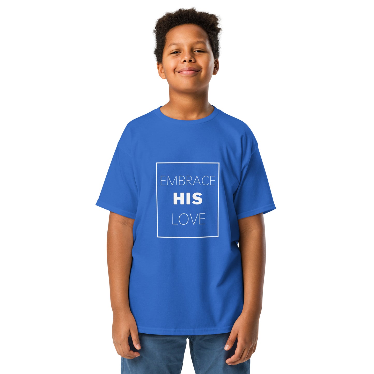 'Embrace His Love' Youth Classic Tee - Quall Co