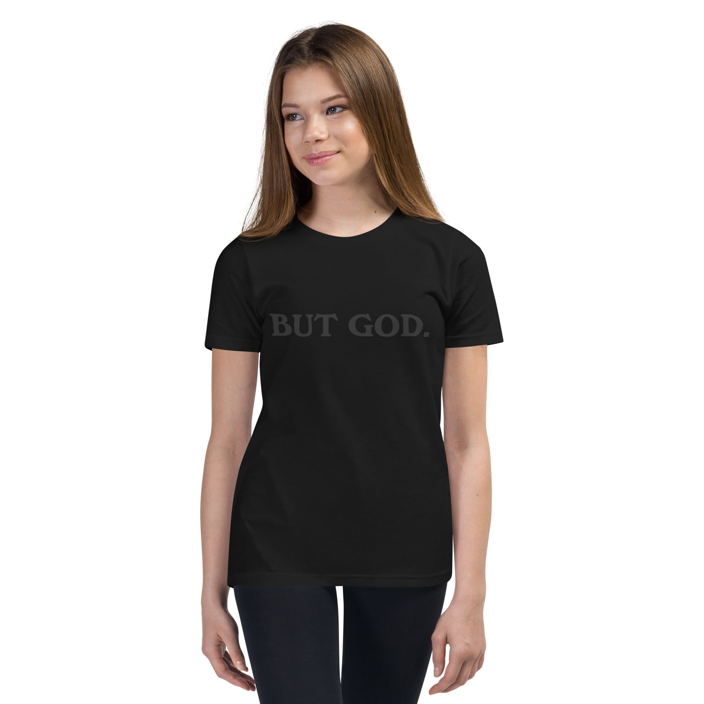 "But God" Youth T-Shirt – Faith Meets Style - Quall Co